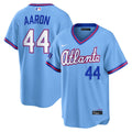 Hank Aaron Atlanta Braves Nike 2026 City Connect Stadium Jersey - Powder Blue | MLB Fan Gear