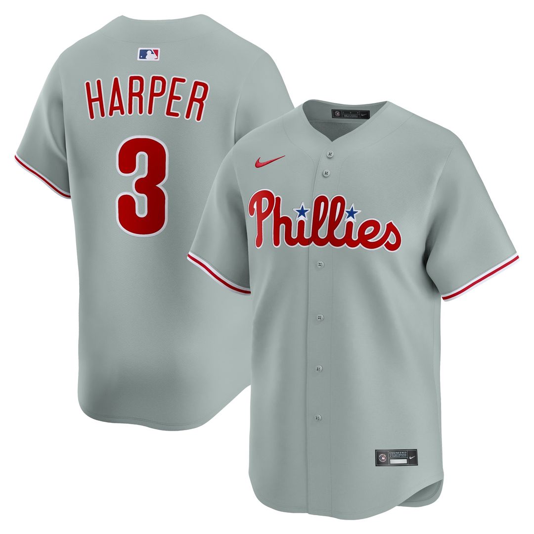 Bryce Harper Philadelphia Phillies Nike Home Limited Player Jersey - White | MLB Fan Gear