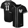 Anthony Volpe New York Yankees Nike Youth Fashion Replica Player Jersey - Black | MLB Fan Gear