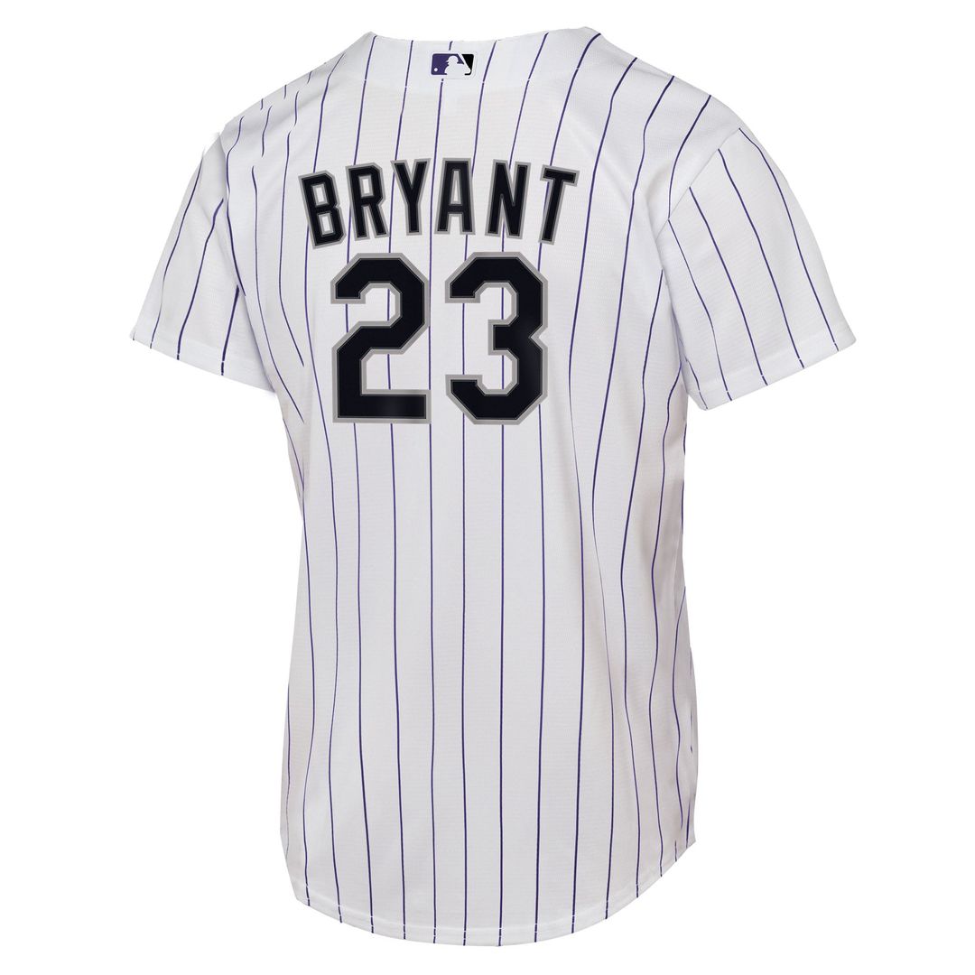 Kris Bryant Colorado Rockies Nike Youth Home Replica Player Jersey - White | MLB Fan Gear