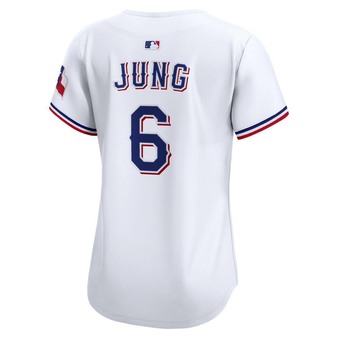 Josh Jung Texas Rangers Nike Women's Home Limited Player Jersey - White | MLB Fan Gear