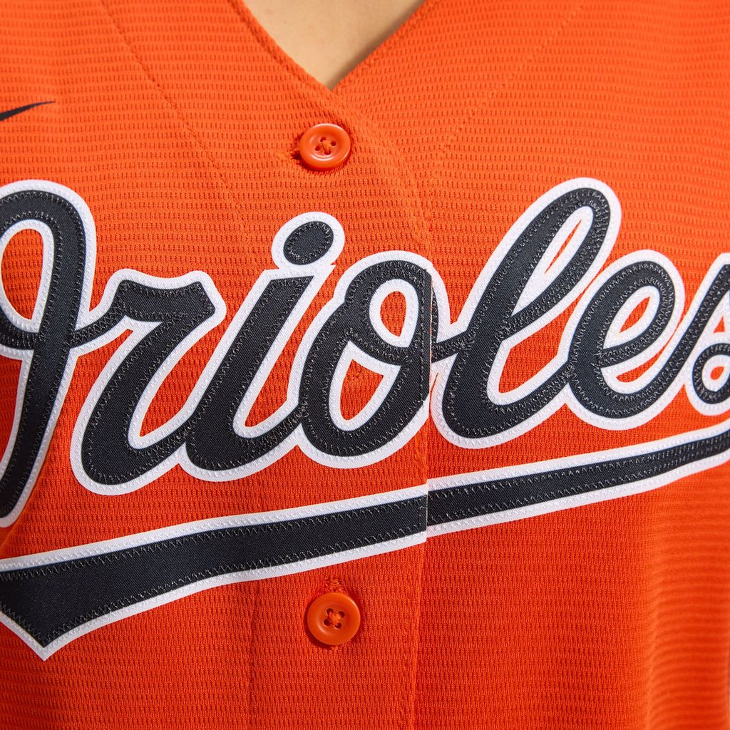 Adley Rutschman Baltimore Orioles Nike Women's Alternate Replica Player Jersey - Orange | MLB Fan Gear