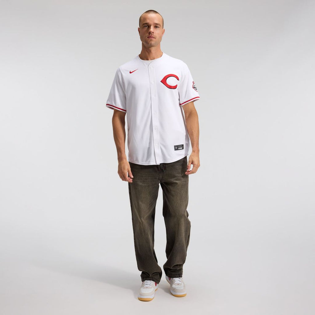 Elly De La Cruz Cincinnati Reds Nike Alternate 2 Limited Player Jersey - White | MLB Fan Gear