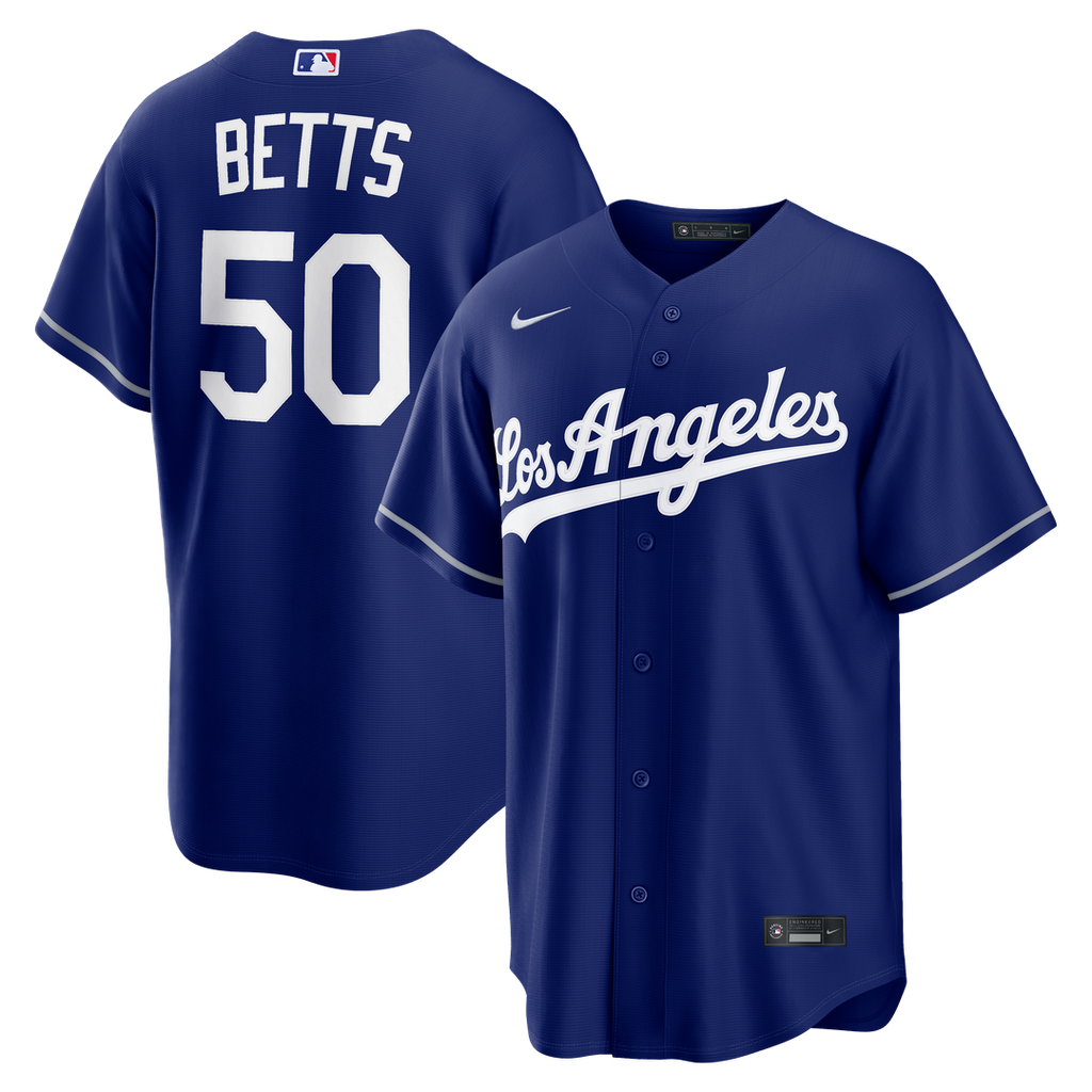 Mookie Betts Los Angeles Dodgers Nike Alternate Replica Jersey - Royal | MLB Fan Gear