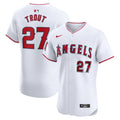 Mike Trout Los Angeles Angels Nike Home Elite Player Jersey - White | MLB Fan Gear
