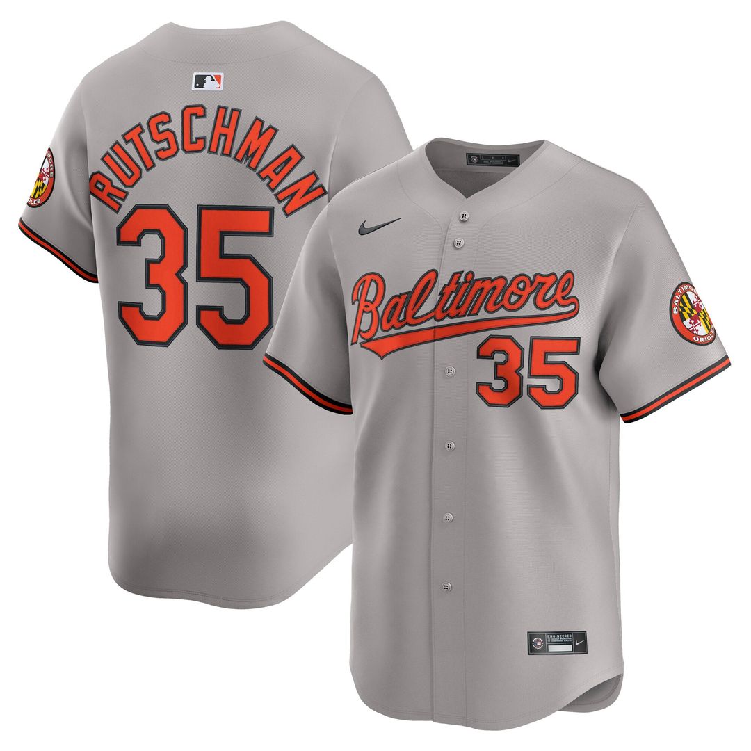 Adley Rutschman Baltimore Orioles Nike Road Limited Player Jersey - Gray | MLB Fan Gear