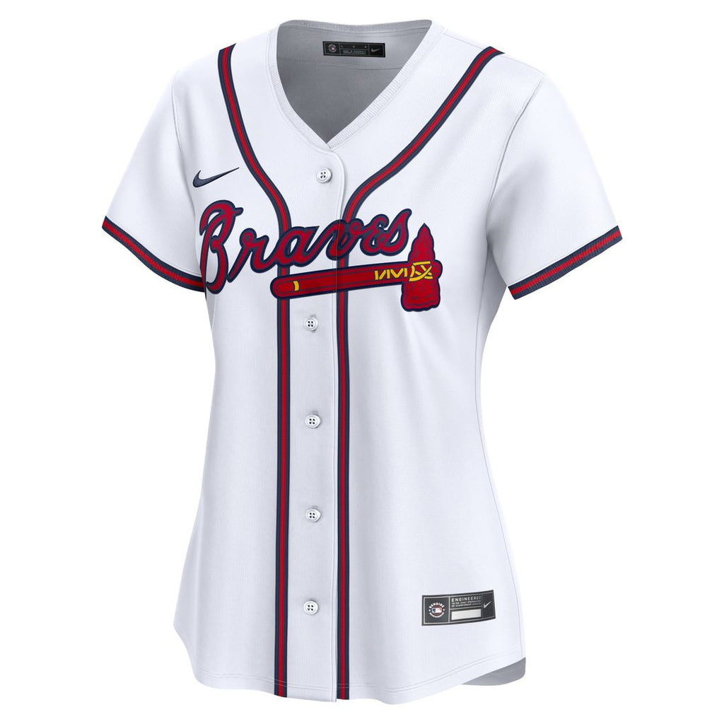 Spencer Strider Atlanta Braves Nike Women's Home Limited Player Jersey - White | MLB Fan Gear