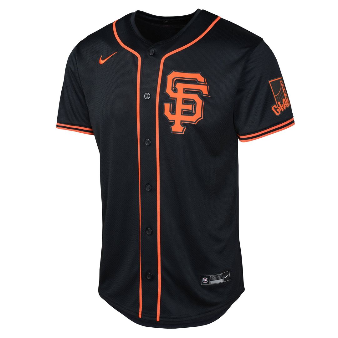 Rafael Devers San Francisco Giants Nike Youth Limited Jersey - Black | MLB Fan Gear