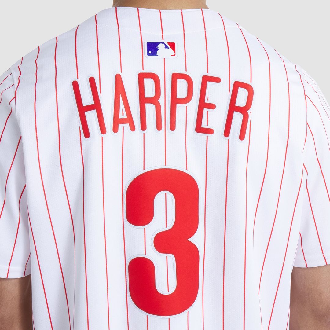 Bryce Harper Philadelphia Phillies Nike Home Limited Player Jersey - White | MLB Fan Gear