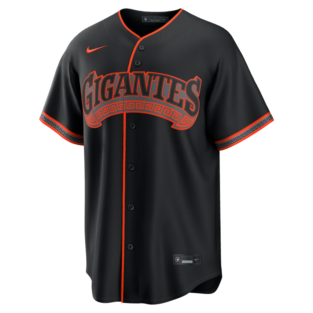 Rafael Devers San Francisco Giants Nike Alternate Replica Jersey - Black | MLB Fan Gear
