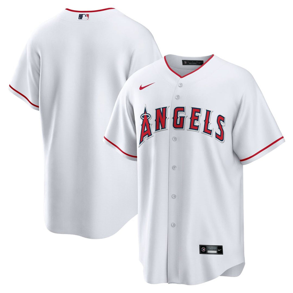 Los Angeles Angels Nike Home Blank Replica Jersey - White | MLB Fan Gear