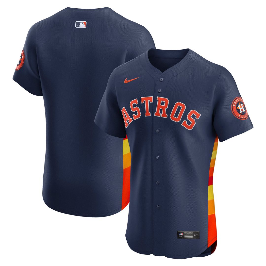 Houston Astros Nike Alternate Elite Jersey - Orange | MLB Fan Gear