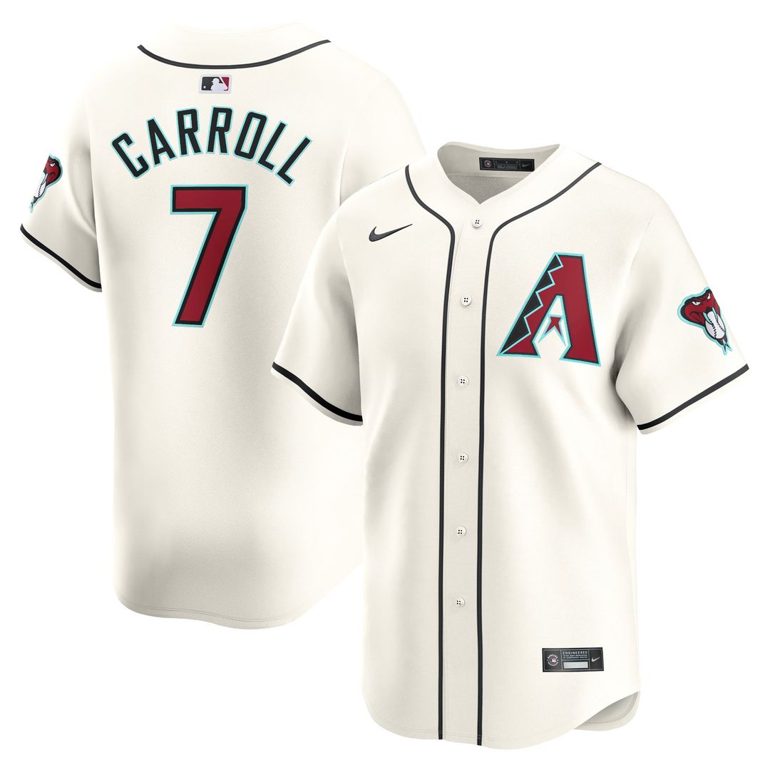 Corbin Carroll Arizona Diamondbacks Nike Home Limited Player Jersey - White | MLB Fan Gear