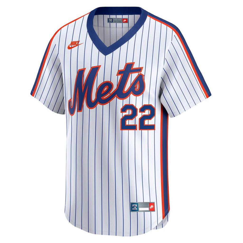 Juan Soto New York Mets Nike Cooperstown Collection Limited 40th Anniversary Jersey - White | MLB Fan Gear