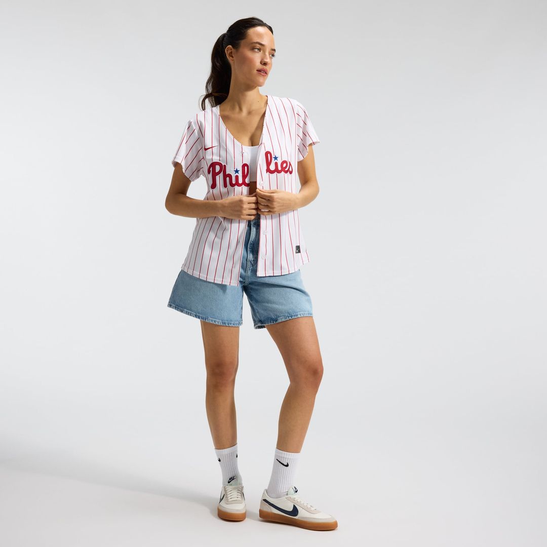 Philadelphia Phillies Nike Women's Home Replica Team Jersey - White | MLB Fan Gear