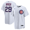 Michael Busch Chicago Cubs Nike Home Replica Jersey - White | MLB Fan Gear