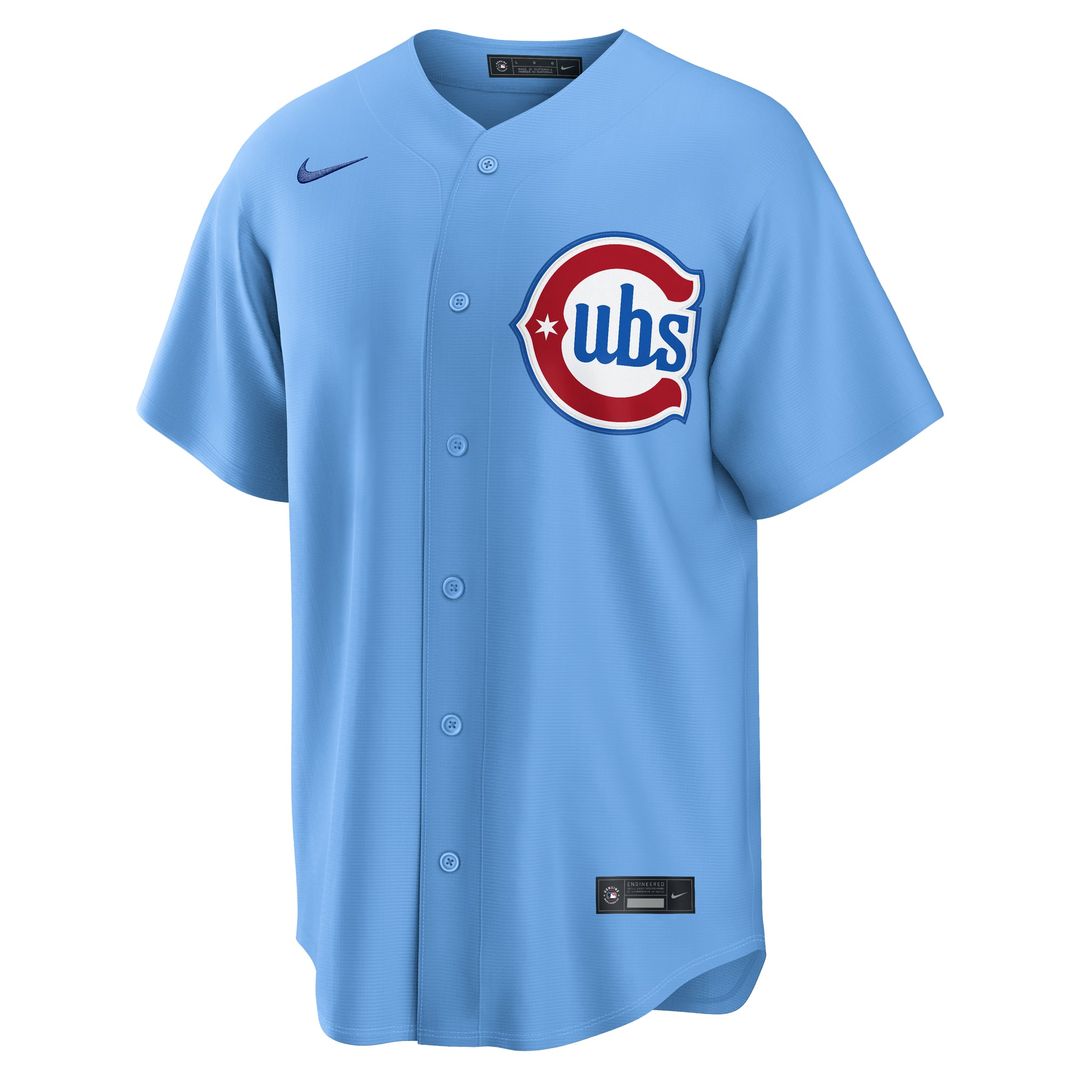 Seiya Suzuki Chicago Cubs Nike Alternate Replica Jersey - Light Blue | MLB Fan Gear