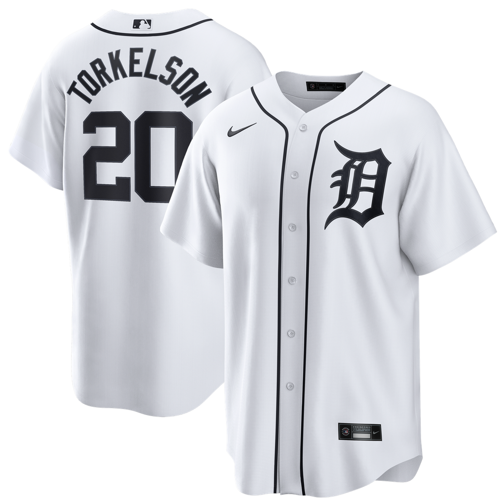 Spencer Torkelson Detroit Tigers Nike Home Replica Jersey - White | MLB Fan Gear