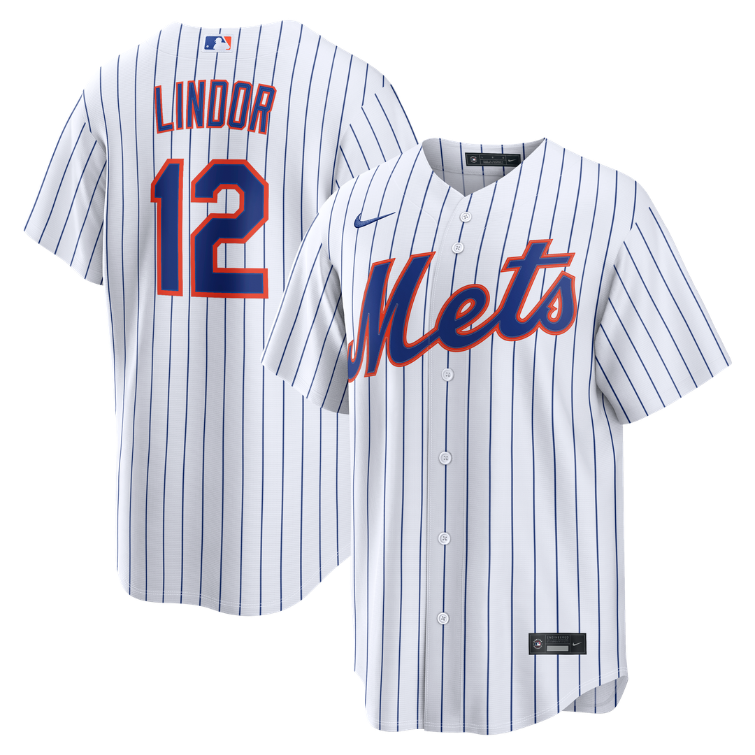 Francisco Lindor New York Mets Nike Home Replica Jersey - White | MLB Fan Gear