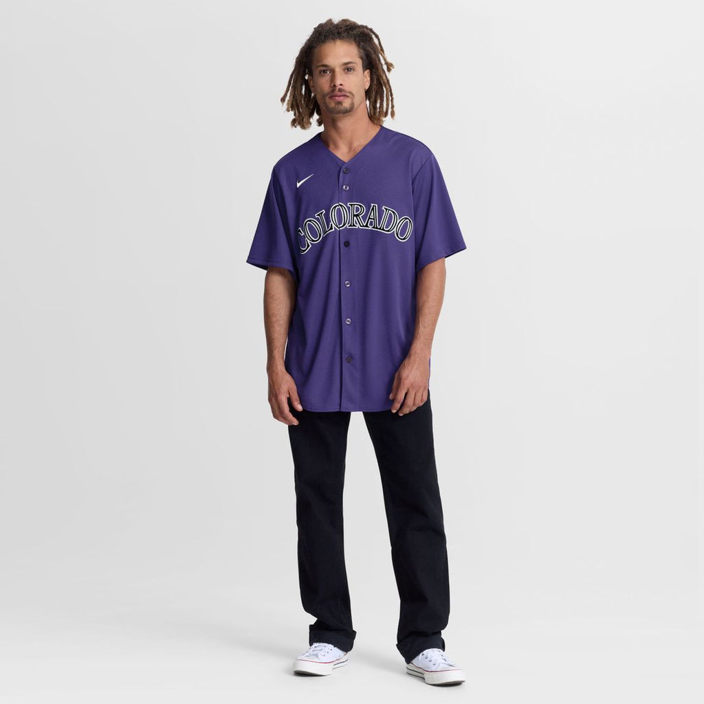 Colorado Rockies Nike Alternate Replica Jersey - Purple | MLB Fan Gear