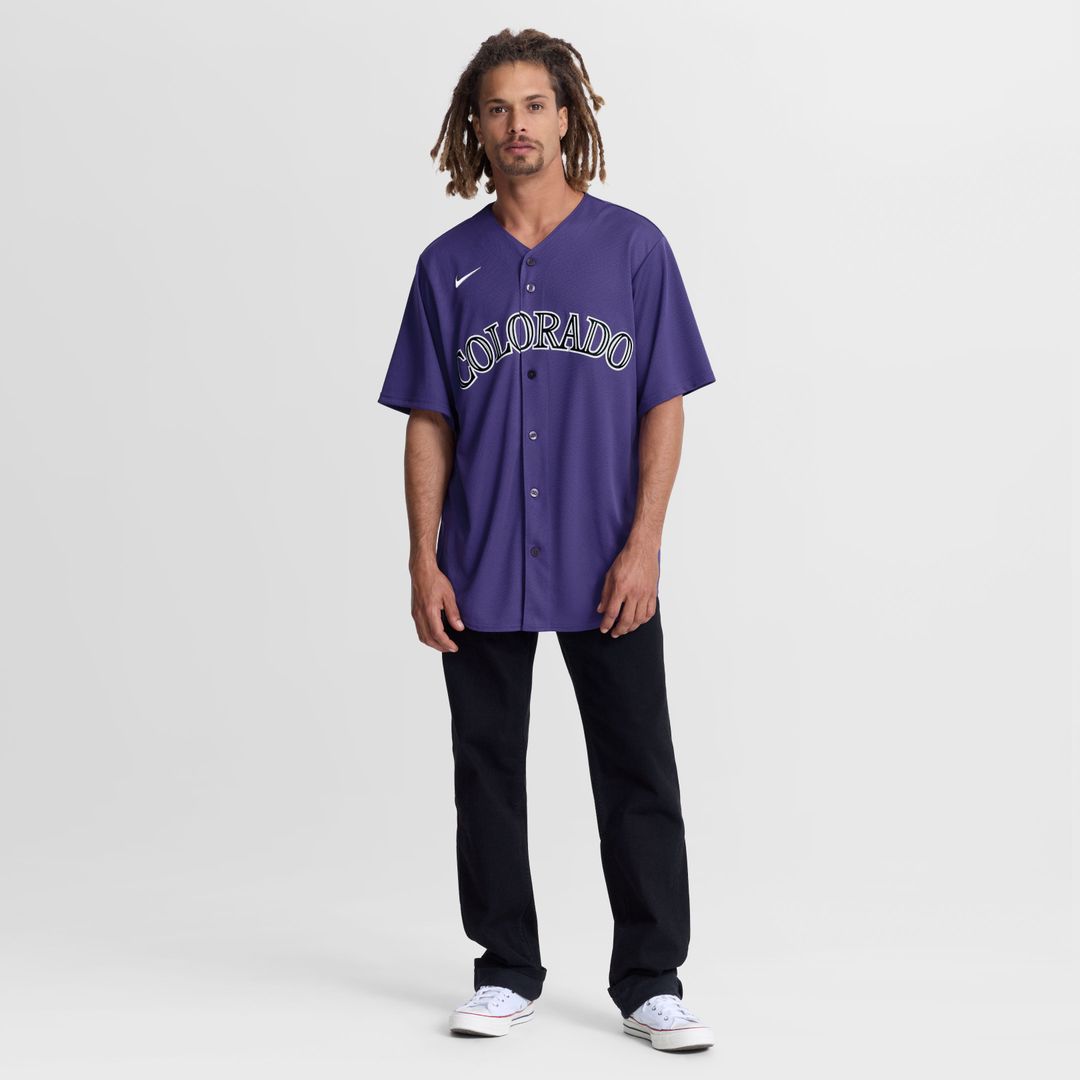 Colorado Rockies Nike Alternate Replica Jersey - Purple | MLB Fan Gear