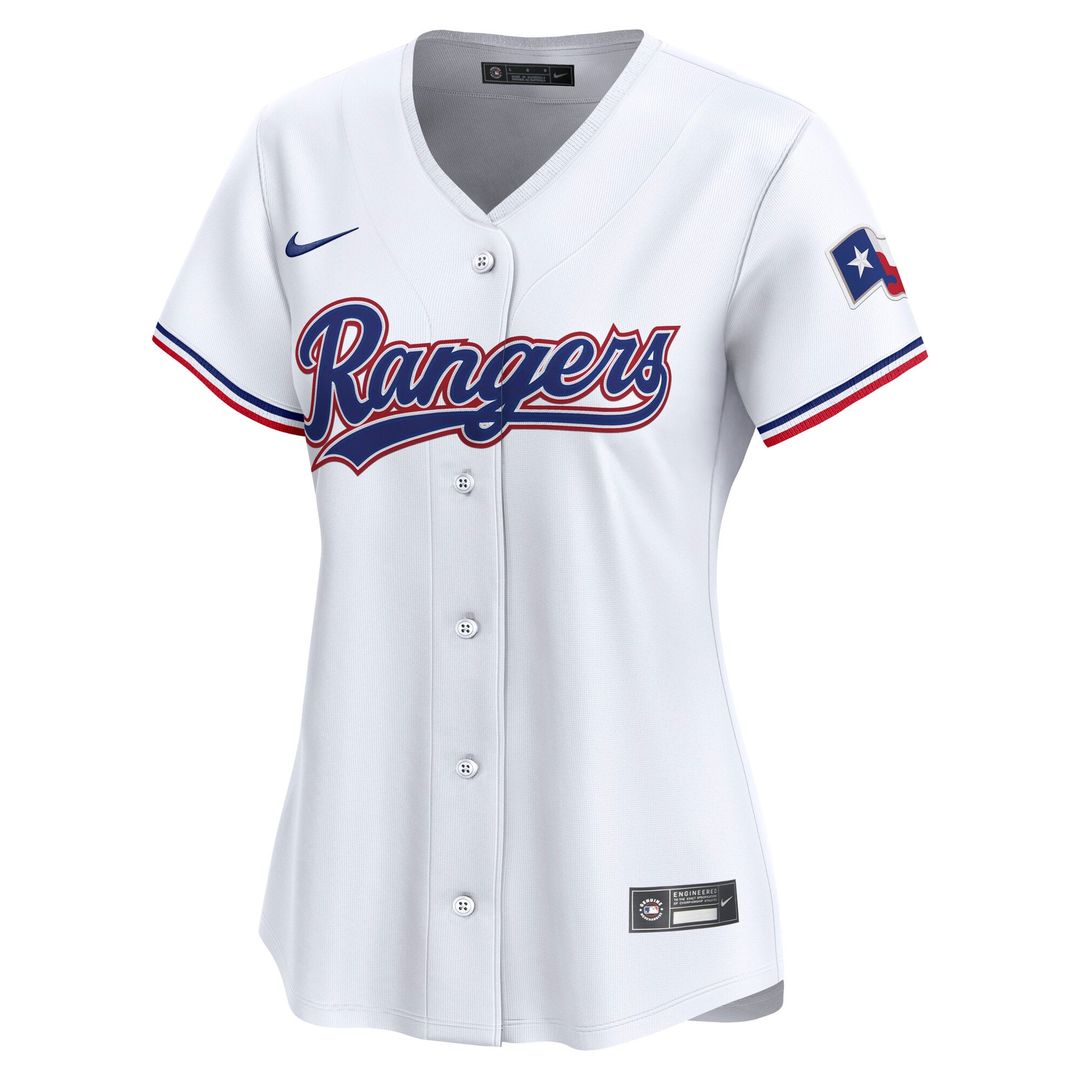 Texas Rangers Nike Women's Home Limited Jersey - White | MLB Fan Gear
