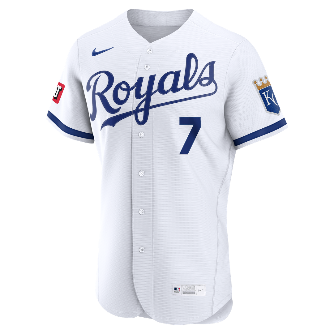 Bobby Witt Jr. Kansas City Royals Nike Alternate Authentic Sponsor Patch Jersey - Light Blue | MLB Fan Gear