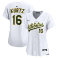 Nick Kurtz Athletics Nike Women's Home Limited Player Jersey - White | MLB Fan Gear