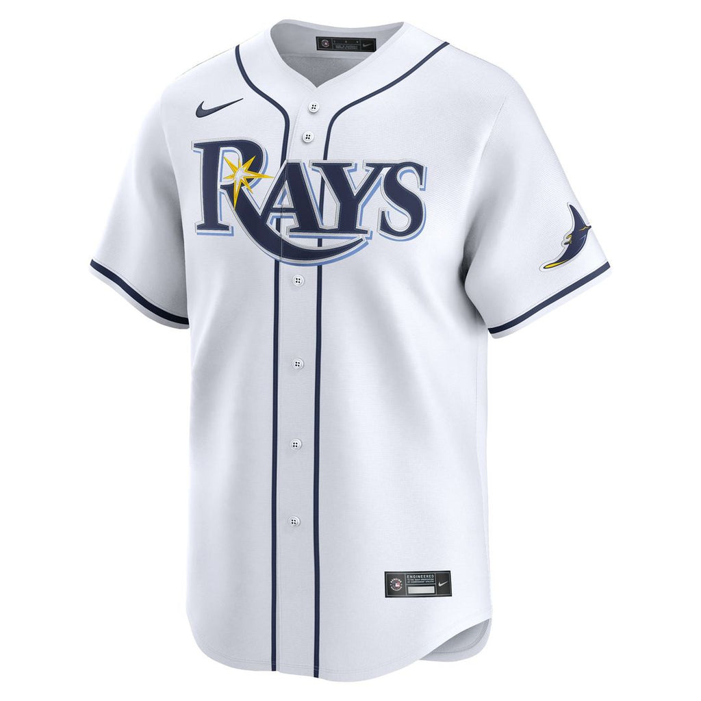 Tampa Bay Rays Nike Home Limited Jersey - White | MLB Fan Gear