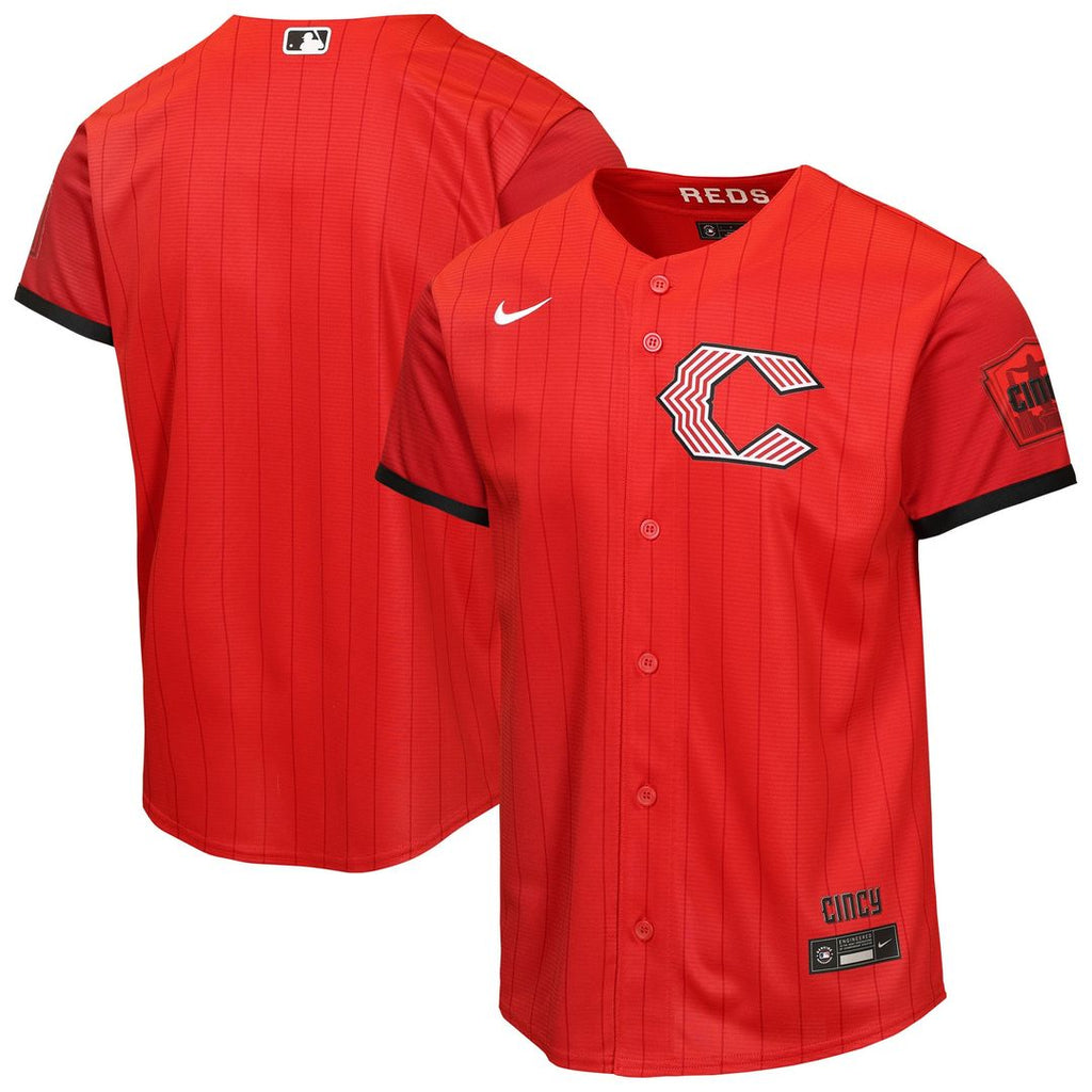 Cincinnati Reds Nike Youth 2026 City Connect Stadium Jersey - Red | MLB Fan Gear