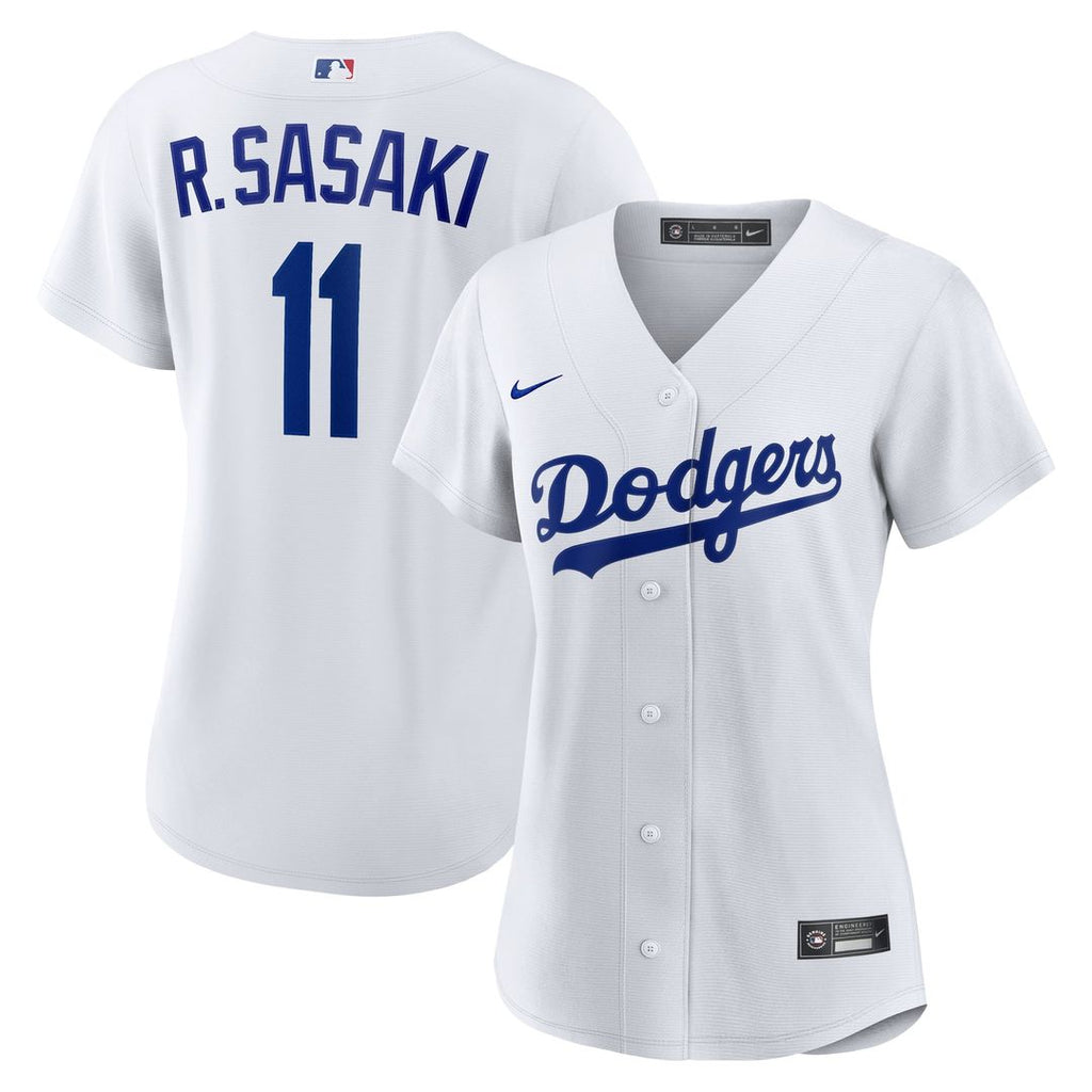 Rōki Sasaki Los Angeles Dodgers Nike Women's Replica Jersey - White | MLB Fan Gear