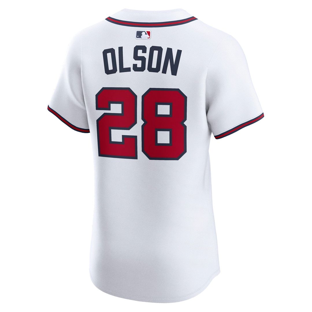 Matt Olson Atlanta Braves Nike Home Elite Player Jersey - White | MLB Fan Gear