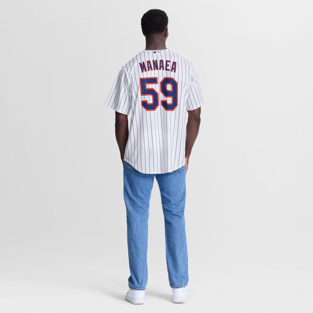 Sean Manaea New York Mets Nike Home Replica Jersey - White | MLB Fan Gear