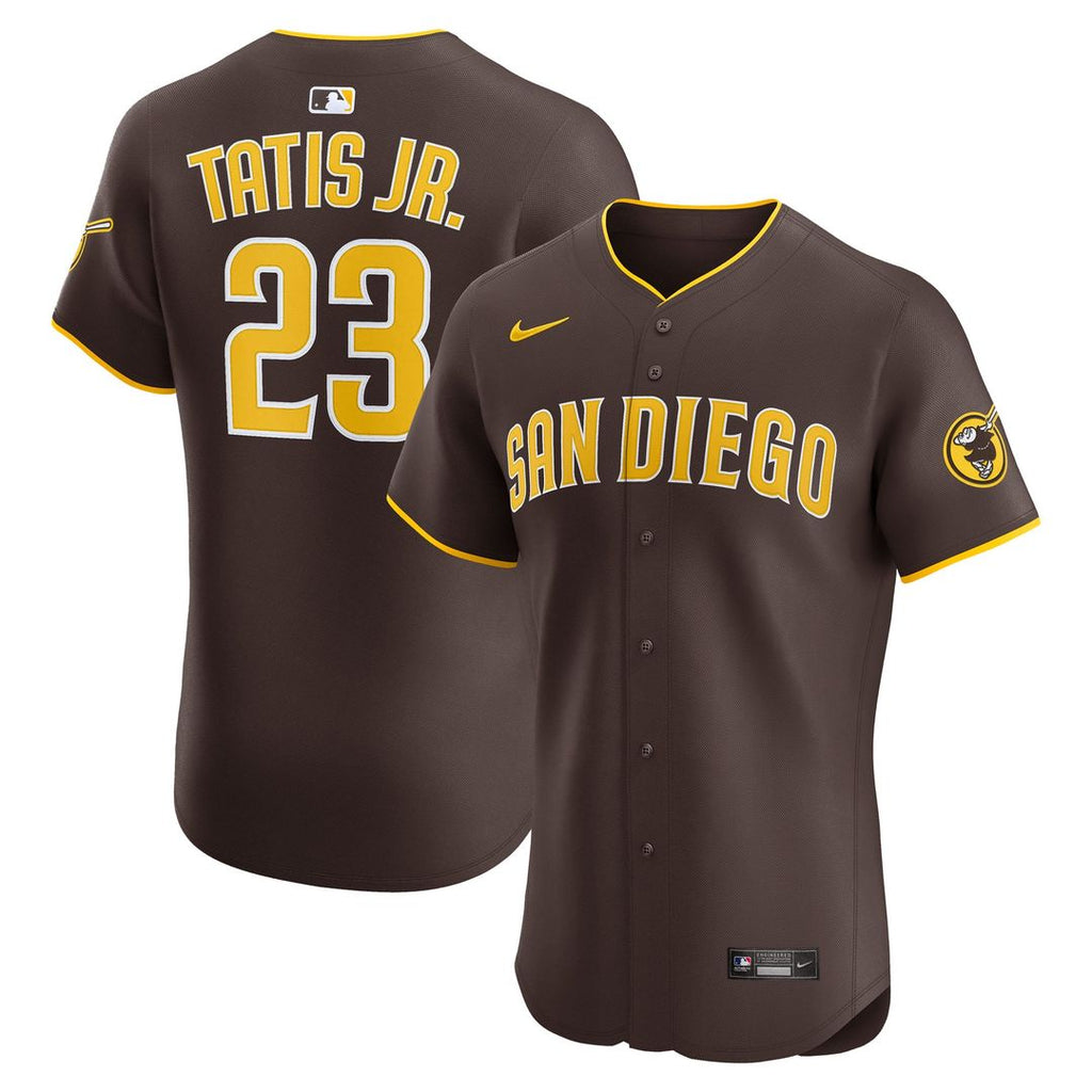 Fernando Tatis Jr. San Diego Padres Nike Road Elite Jersey - Brown | MLB Fan Gear