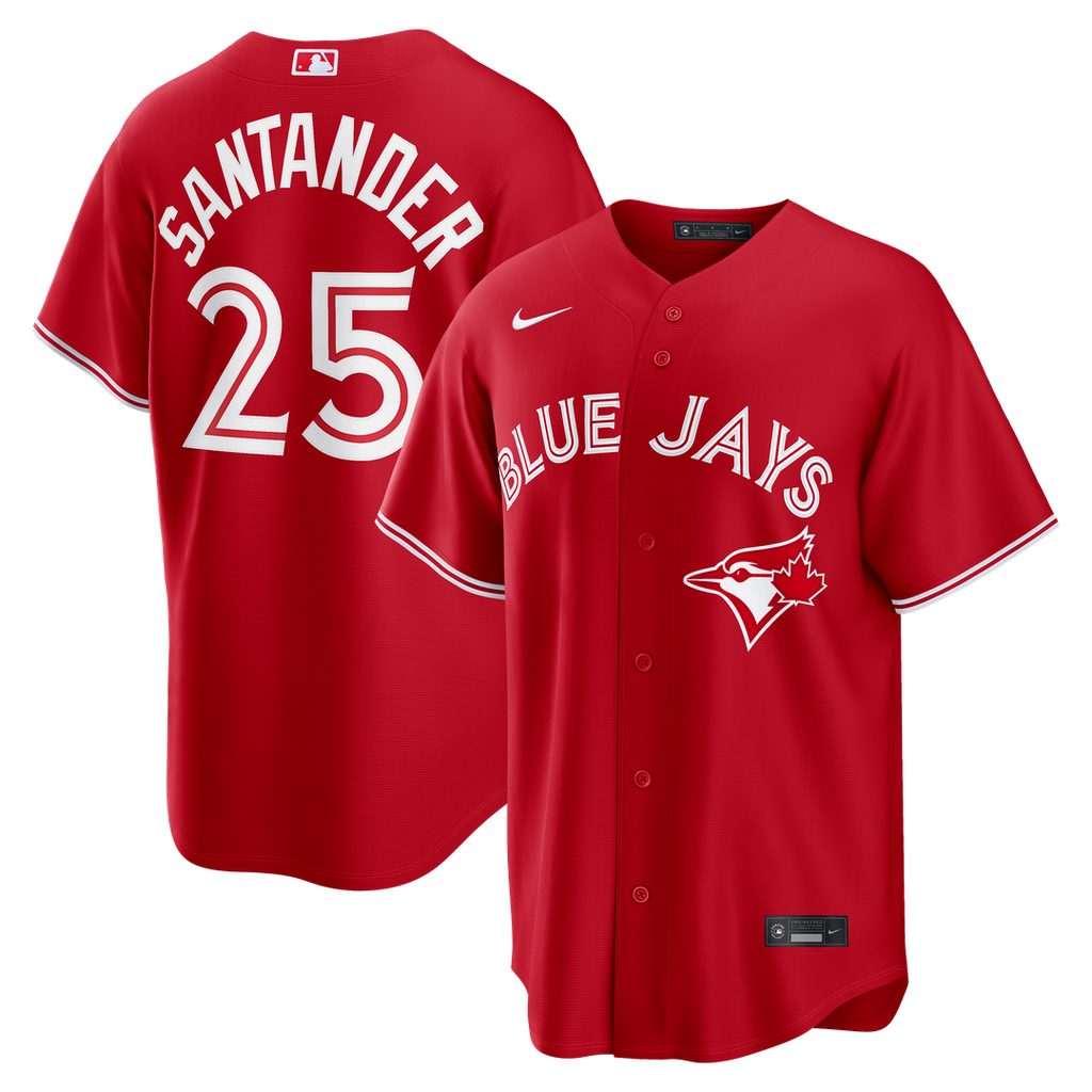 Anthony Santander Toronto Blue Jays Nike Canada Day Replica Jersey - Red | MLB Fan Gear