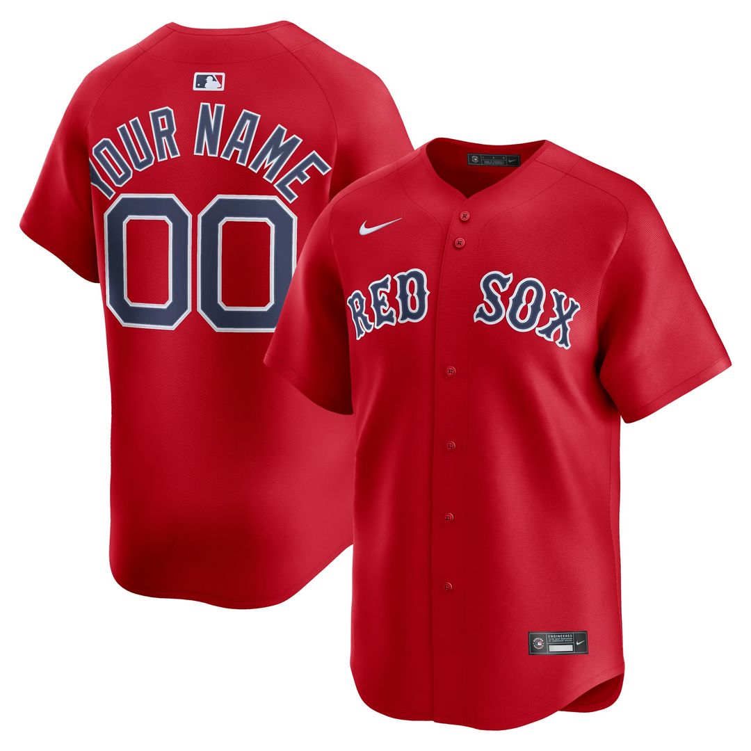 Boston Red Sox Nike Home Limited Custom Jersey - White | MLB Fan Gear
