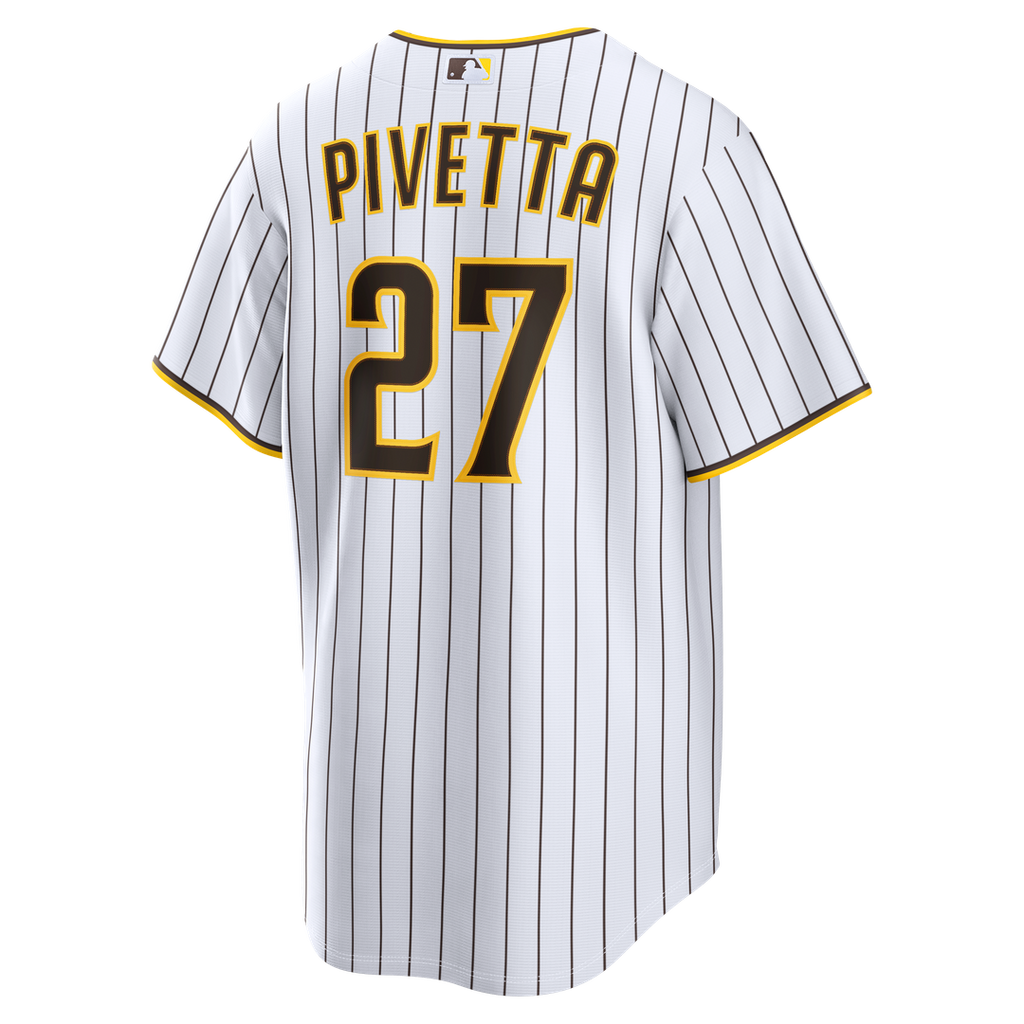 Nick Pivetta San Diego Padres Nike Home Replica Jersey - White | MLB Fan Gear
