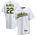 Jeff McNeil Athletics Nike Home Replica Jersey - White | MLB Fan Gear