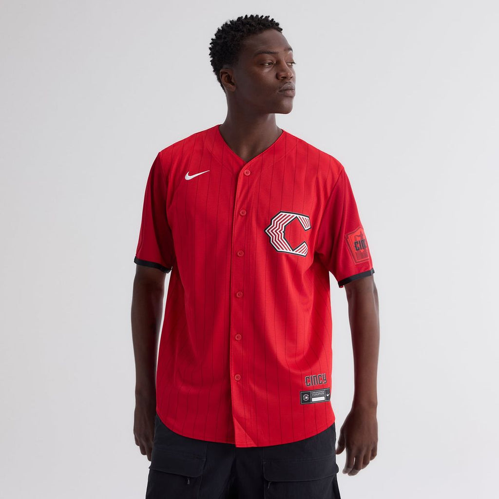 Cincinnati Reds Nike 2026 City Connect Stadium Jersey - Red | MLB Fan Gear