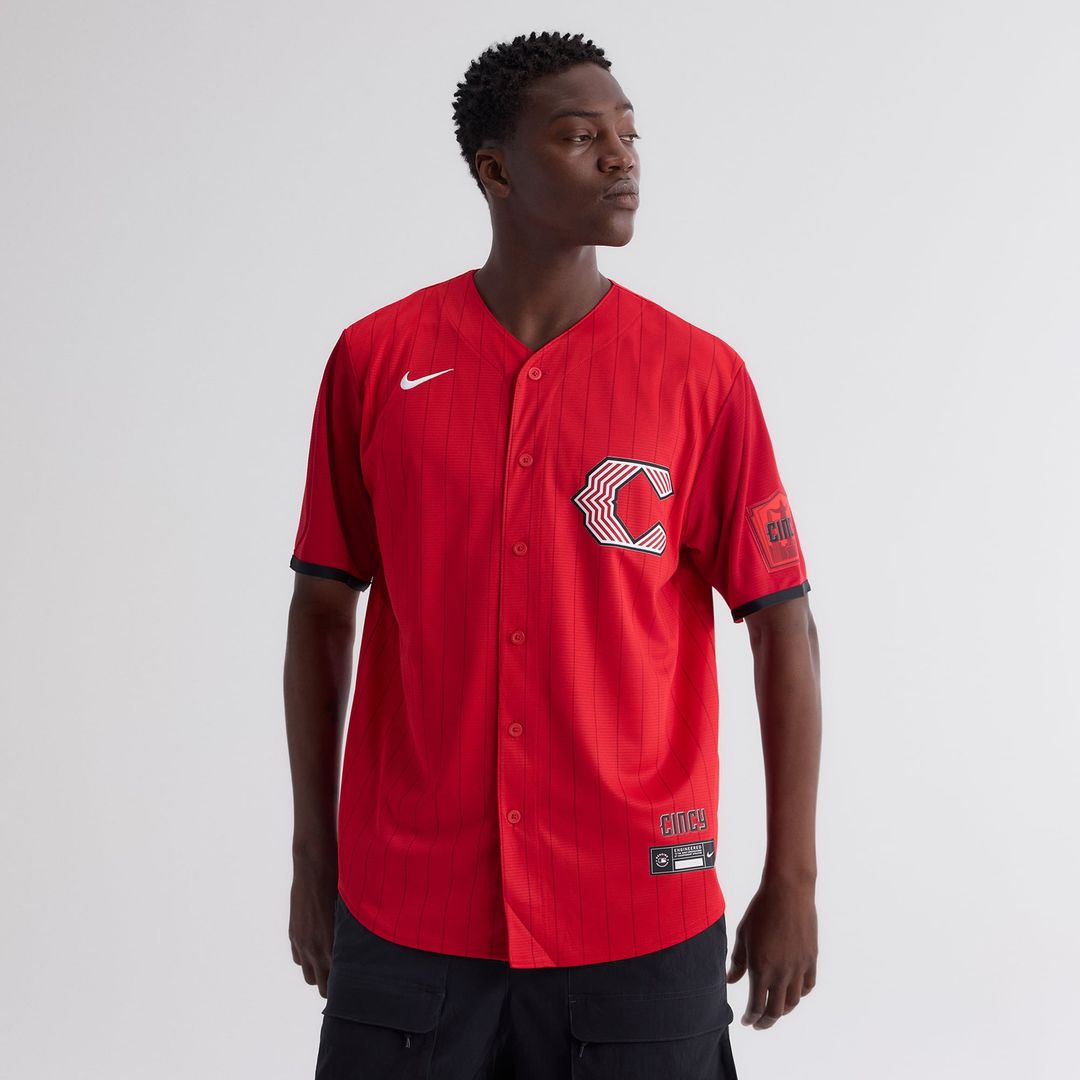 Cincinnati Reds Nike 2026 City Connect Stadium Jersey - Red | MLB Fan Gear