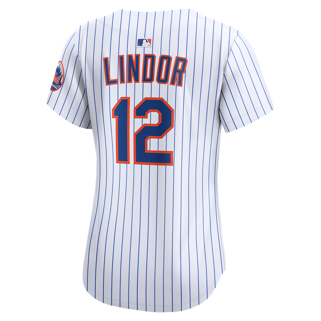 Francisco Lindor New York Mets Nike Women's Home Limited Jersey - White | MLB Fan Gear