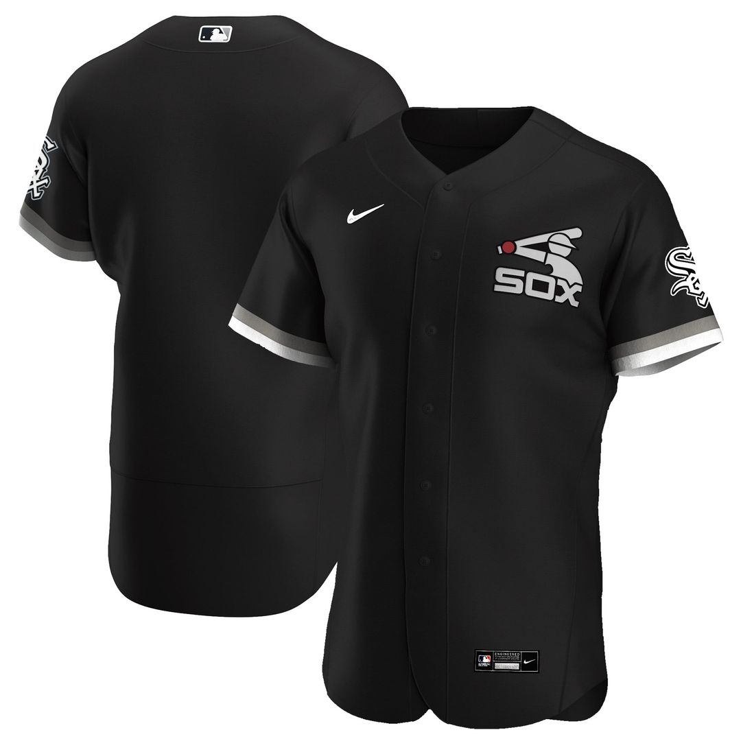 Chicago White Sox Nike Alternate Authentic Team Jersey - Black | MLB Fan Gear