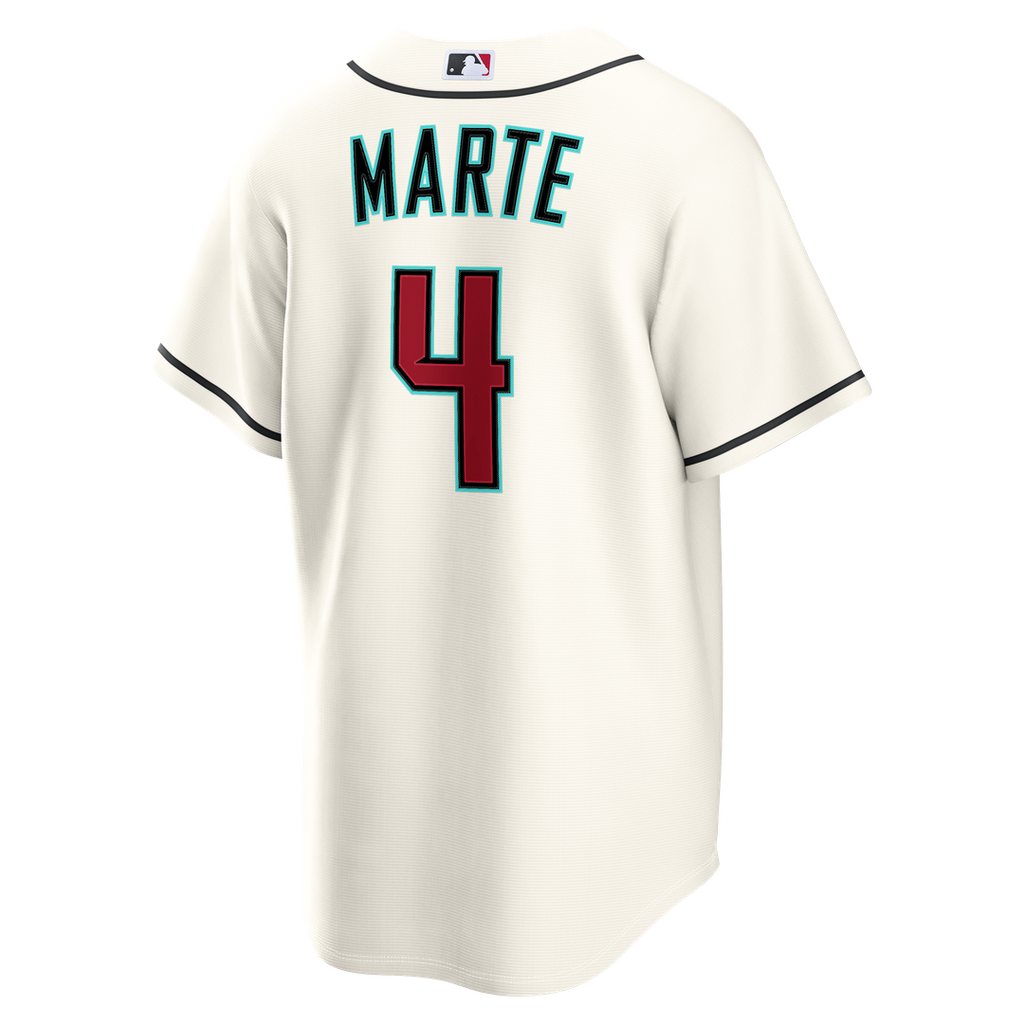 Ketel Marte Arizona Diamondbacks Nike Home Replica Jersey - Cream | MLB Fan Gear
