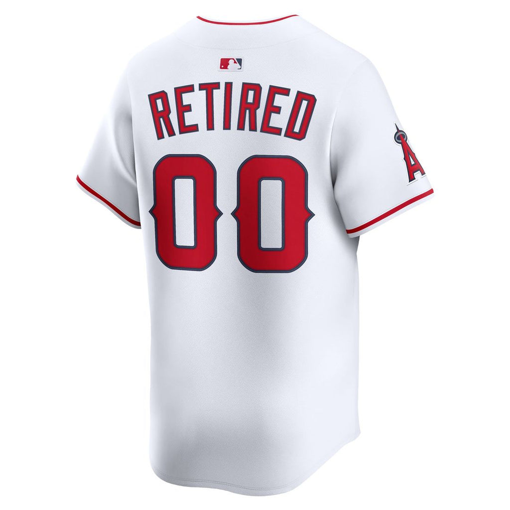 Los Angeles Angels Nike Home Limited Pick-A-Player Retired Roster Jersey - White | MLB Fan Gear