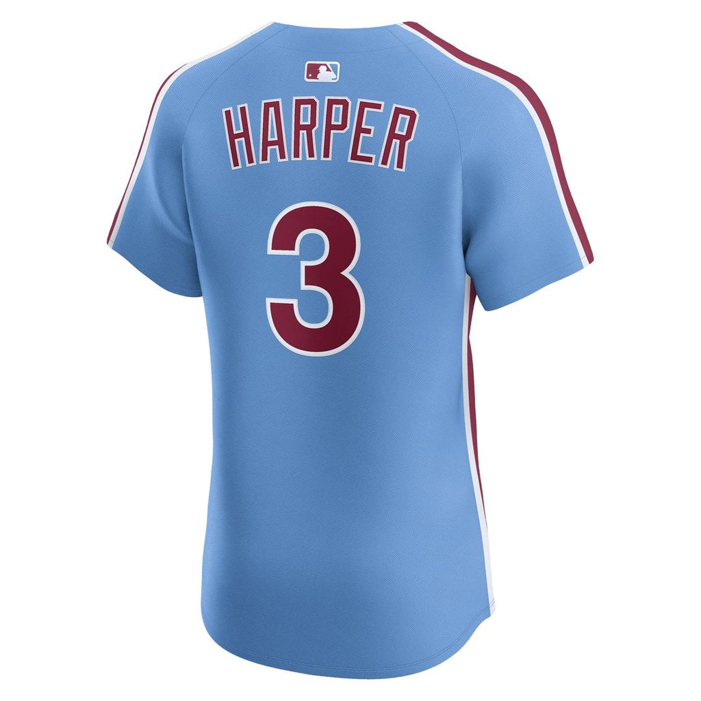 Bryce Harper Philadelphia Phillies Nike Alternate Elite Jersey - Light Blue | MLB Fan Gear