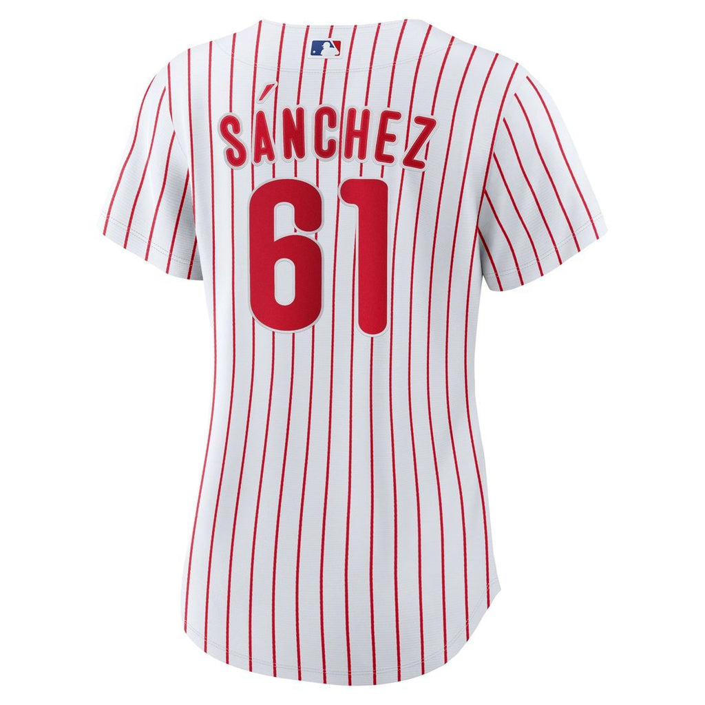 Cristopher Sanchez Philadelphia Phillies Nike Women's Home Replica Jersey - White | MLB Fan Gear