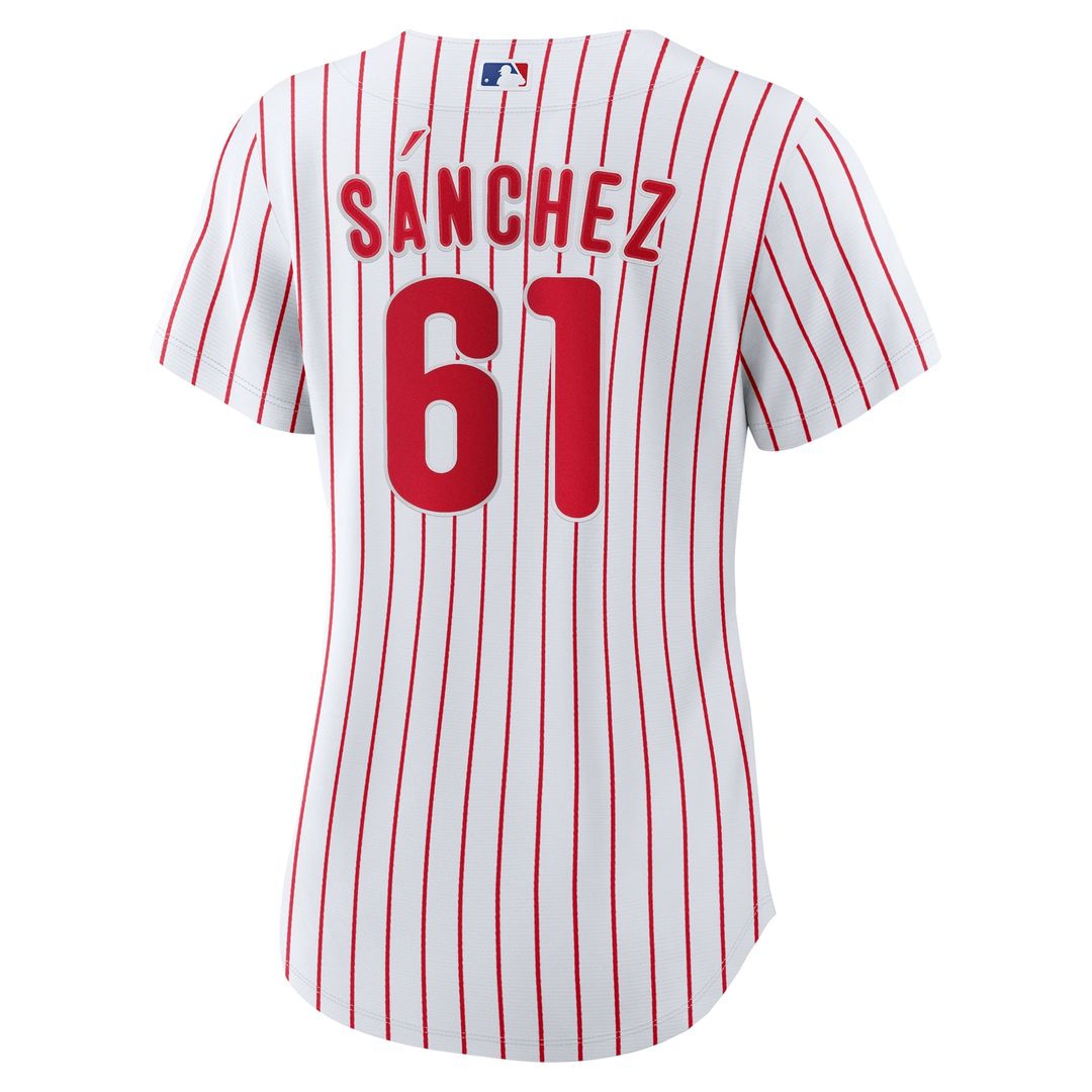 Cristopher Sanchez Philadelphia Phillies Nike Women's Home Replica Jersey - White | MLB Fan Gear
