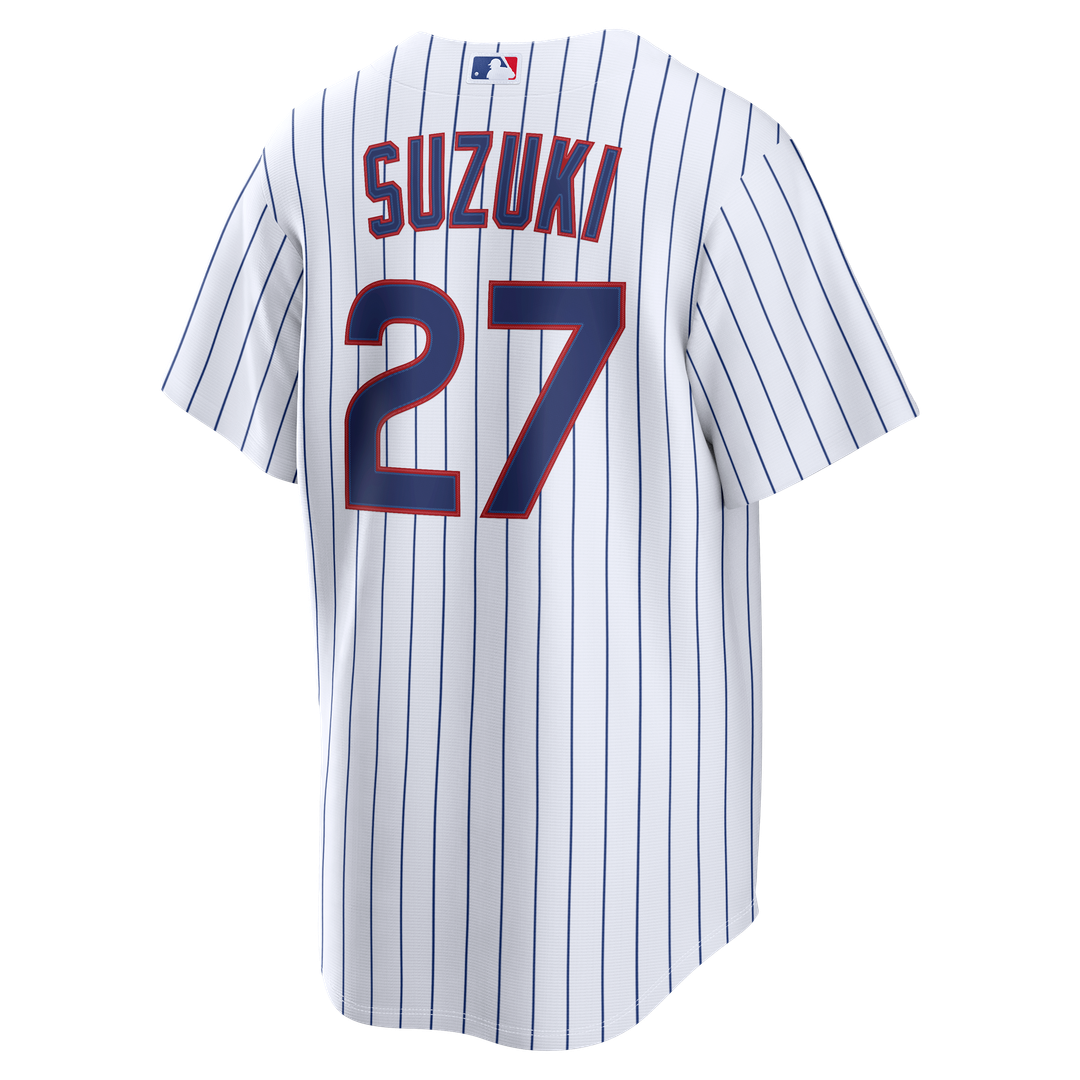 Seiya Suzuki Chicago Cubs Nike Home Replica Jersey - White | MLB Fan Gear