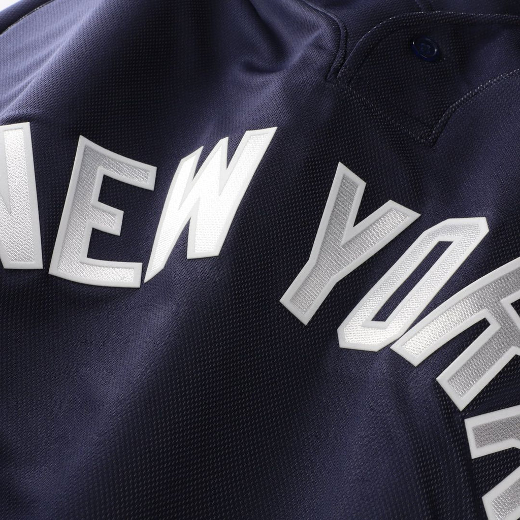 Derek Jeter New York Yankees Mitchell & Ness Authentic Batting Practice Jersey - Navy | MLB Fan Gear