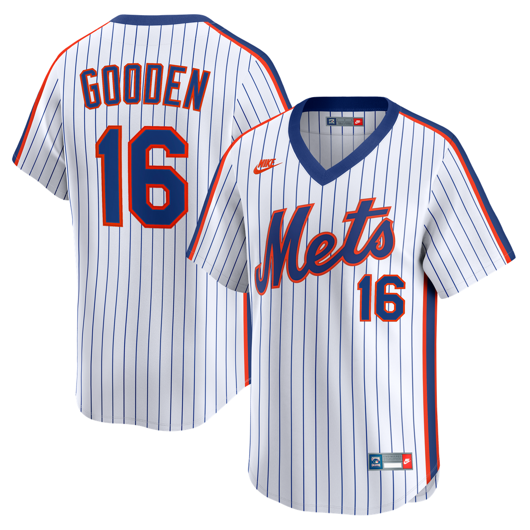 Dwight Gooden New York Mets Nike Cooperstown Collection Limited Jersey - White | MLB Fan Gear